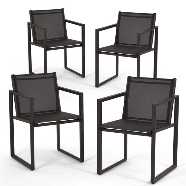 Latitude Run® Stacking Patio Dining Armchair Wayfair